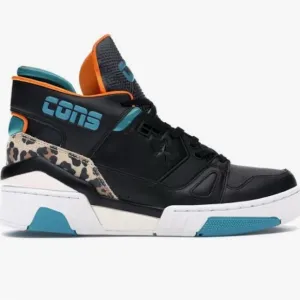 Men's Black and Blue Sneakers. Gently used. Size 10.5 men’s