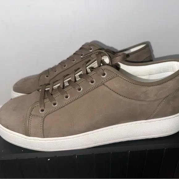 Men's Brown Casual Sneakers Size 46
