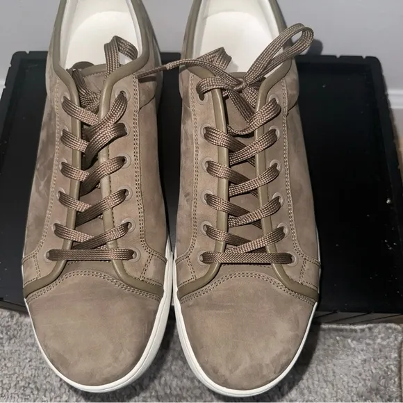 Men's Brown Casual Sneakers Size 46