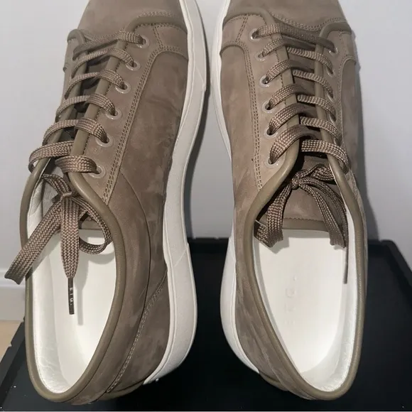 Men's Brown Casual Sneakers Size 46