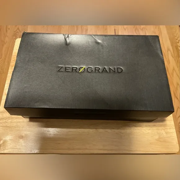 Men's Cole Haan Zerogrand Magnet/VPR Grey Knit Oxford Shoes. New with Box.