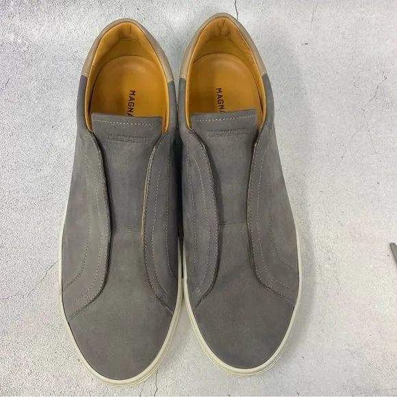 Men's Gray Slip-On Sneakers Like New