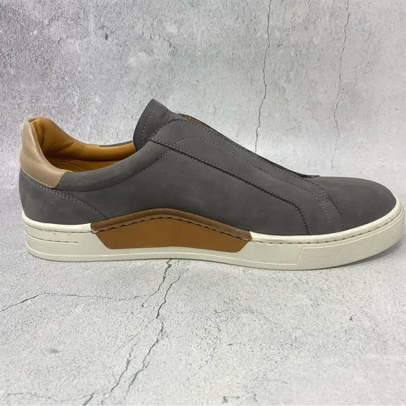 Men's Gray Slip-On Sneakers Like New