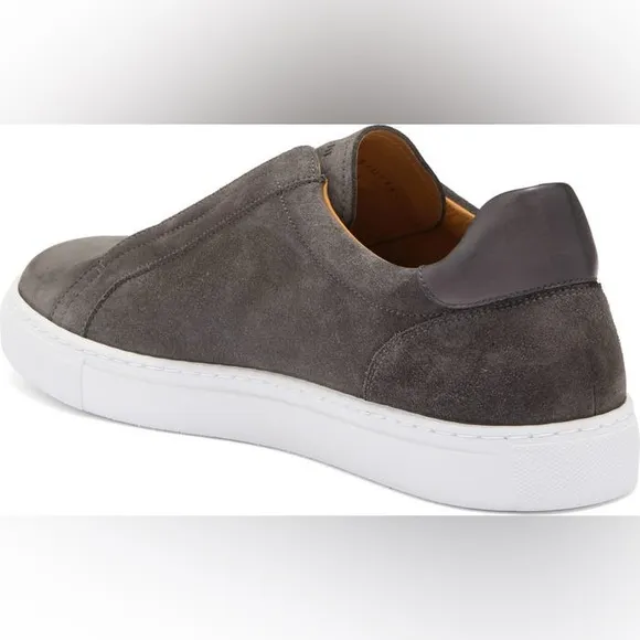 Men's Gray Slip-On Sneakers Like New