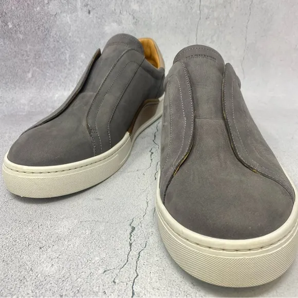 Men's Gray Slip-On Sneakers Like New