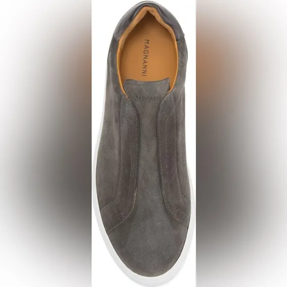 Men's Gray Slip-On Sneakers Like New