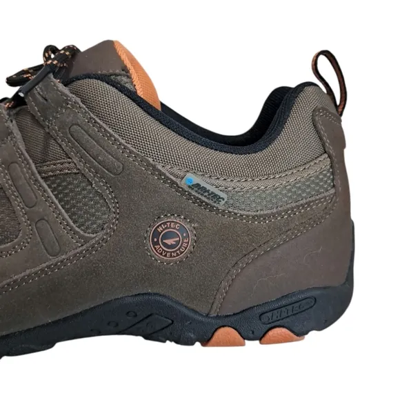 Men's Hi-Tec Quadra II Suede Outdoor Hiking Trainers Size 13 NWOT