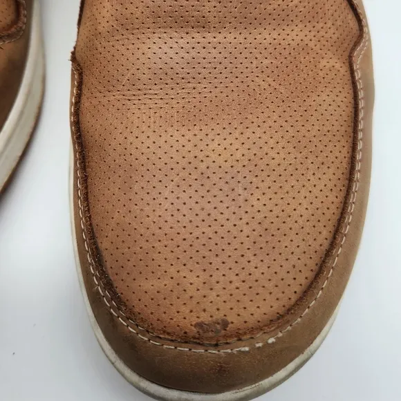 Men's Mephisto Valter Loafer Hazelnut Randy Smooth Leather 9.5M Pre-owned