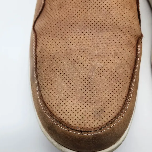 Men's Mephisto Valter Loafer Hazelnut Randy Smooth Leather 9.5M Pre-owned
