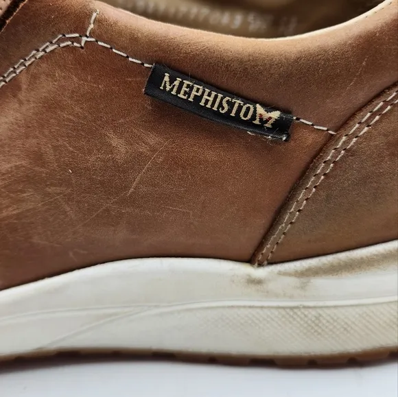 Men's Mephisto Valter Loafer Hazelnut Randy Smooth Leather 9.5M Pre-owned