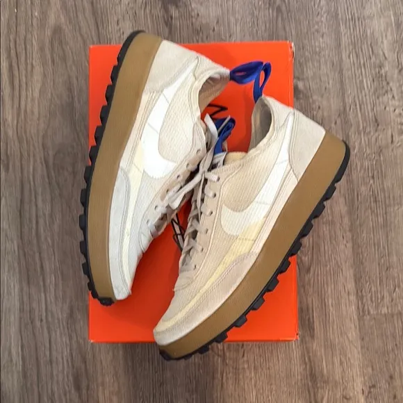 Men's Nike Tom Sachs “General Purpose Shoes” - Cream and Brown