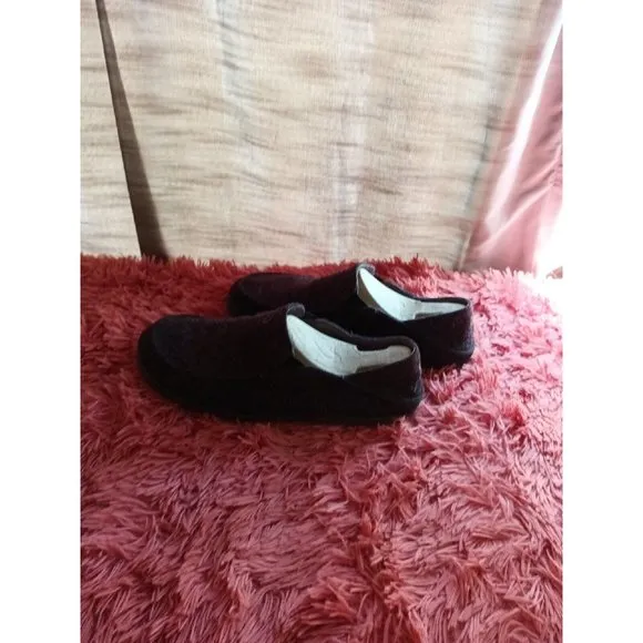 Men's Olukai Moloa Hulu Wool Blend Loafer Slippers Heather Gray Size 12M
