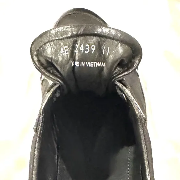 Men’s Prada Spazzolato Nero Shoes in Black Size 11