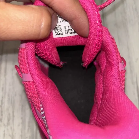 Mens Size 8 Adidas Dame 7 I Am My Own Fan Pink EUC