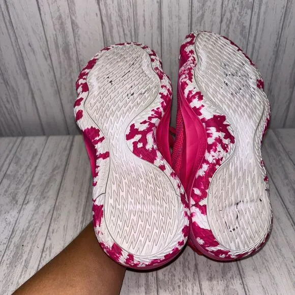 Mens Size 8 Adidas Dame 7 I Am My Own Fan Pink EUC