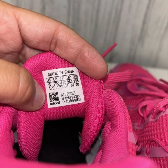 Mens Size 8 Adidas Dame 7 I Am My Own Fan Pink EUC