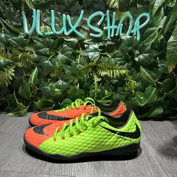 Mens Size 9 NIKE SKIN HYPERVENOM X  INDOOR SOCCER TURF SHOES Shoe 852562-308