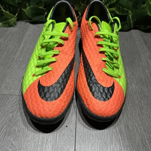 Mens Size 9 NIKE SKIN HYPERVENOM X  INDOOR SOCCER TURF SHOES Shoe 852562-308