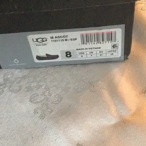 Mens Ugg New Ascot Slippers NEW