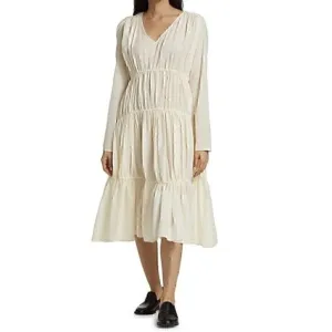 Merlette Ophelia Tiered Dress Long Sleeve