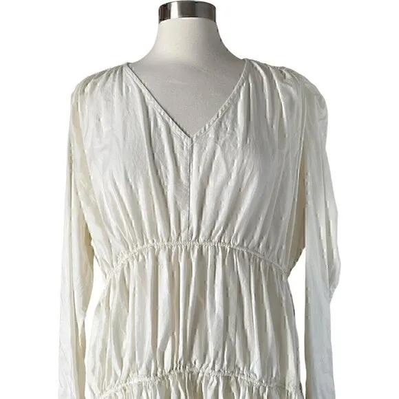 Merlette Ophelia Tiered Dress Long Sleeve