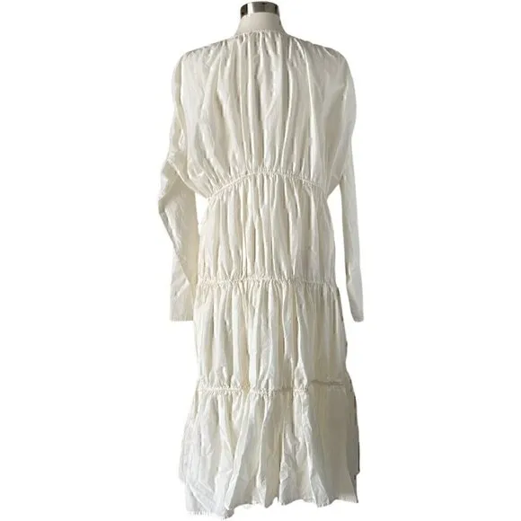 Merlette Ophelia Tiered Dress Long Sleeve