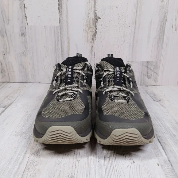 Merrell Alverstone 2 Waterproof Olive Green Black Trail Hiking Shoes Men's #703