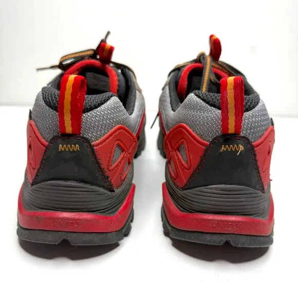 Merrell Capra Sport GTX Outdoor Hiking Performance Shoes Mens 10 Gray Red