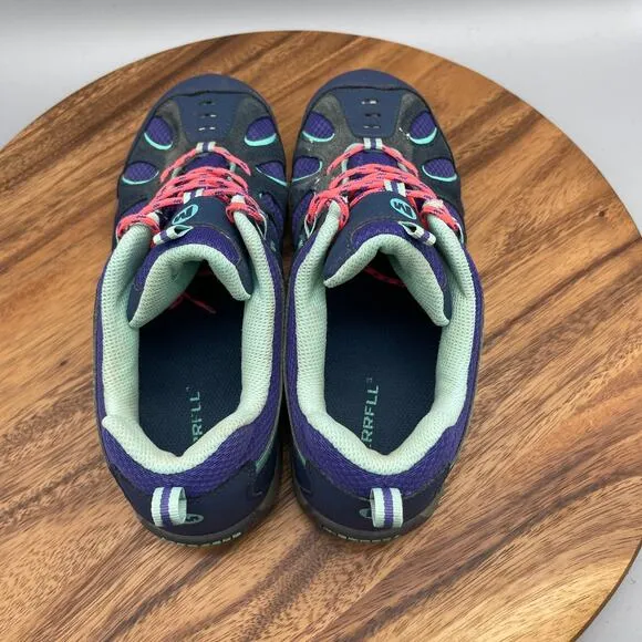 Merrell Chameleon Shoes Womens 7M Purple Waterproof Outdoor Hiking Trail Running