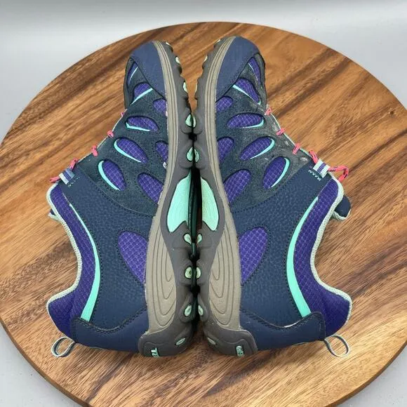 Merrell Chameleon Shoes Womens 7M Purple Waterproof Outdoor Hiking Trail Running