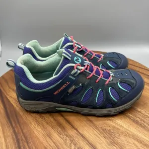 Merrell Chameleon Shoes Womens 7M Purple Waterproof Outdoor Hiking Trail Running