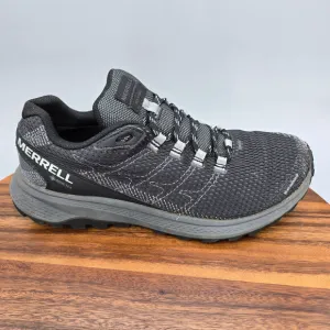 Merrell Fly Strike GTX Shoes Men's 8 Black Lace Up Outdoor Hiking Sneakers