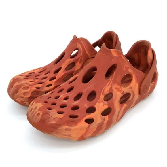 Merrell Hydro Moc Water Shoes Clay Orange Sandals Outdoor Beach Men's 10E