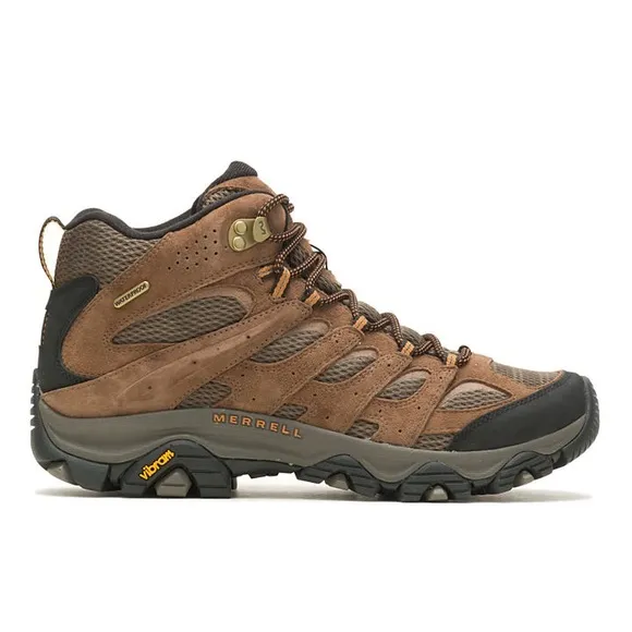 Merrell Men's Moab 3 Mid Waterproof Hiking Boots size 13 color earth