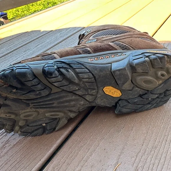 Merrell Men's Moab 3 Mid Waterproof Hiking Boots size 13 color earth