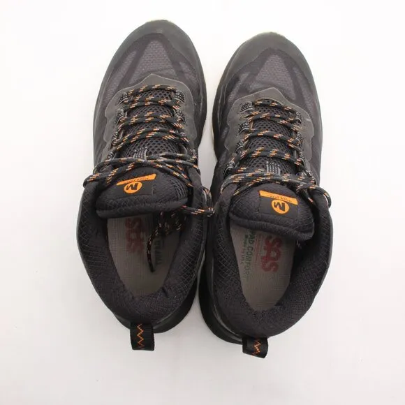 Merrell Moab Speed Mid GTX Waterproof Men's 9 Black Hiking Trail Boots Goretex