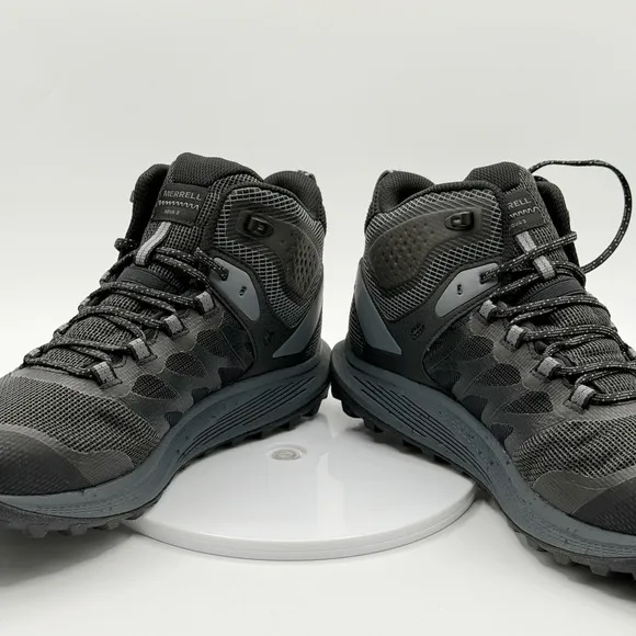 Merrell Nova 3 Mid Waterproof Hiking Boots Size 12 Mens Black New In Box