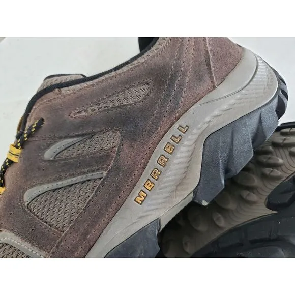Merrell Oakcreek WP Hiking Shoes Mens 12 Brown Espresso Outdoor Gorpcore J036405