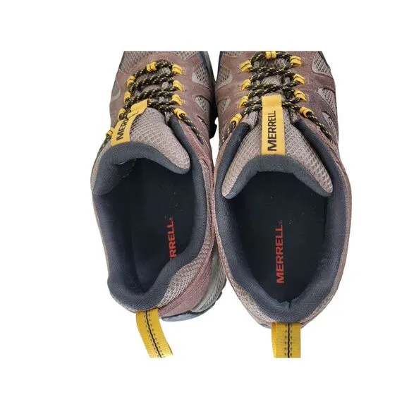 Merrell Oakcreek WP Hiking Shoes Mens 12 Brown Espresso Outdoor Gorpcore J036405