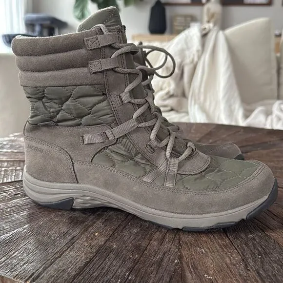 Merrell Womens Approach Nova Tactical Lace Up Winter Boots Waterproof Hiking