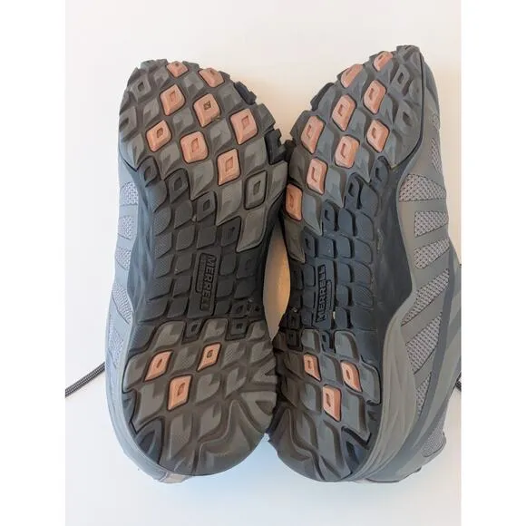 Merrell Women's Siren Edge Q2 Hiking Outdoor Shoes  Purple Gray Sz 8.5 Like New!