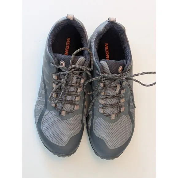 Merrell Women's Siren Edge Q2 Hiking Outdoor Shoes  Purple Gray Sz 8.5 Like New!
