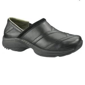 Merrell Primo Patch Black Comfort Clog Shoes sz 7