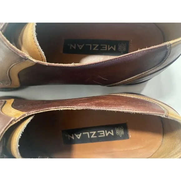 Mezlan Men’s Italian Petrella Oxford Leather Shoes US 13