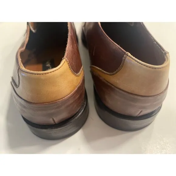 Mezlan Men’s Italian Petrella Oxford Leather Shoes US 13