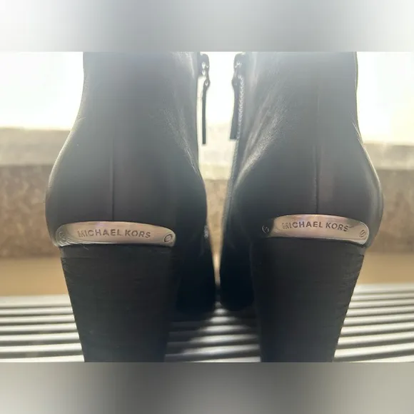 Michael Kors black ankle boots