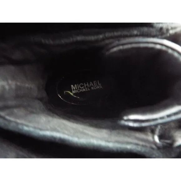 Michael Kors Black Nala Ankle Boots/sneakers Sz7