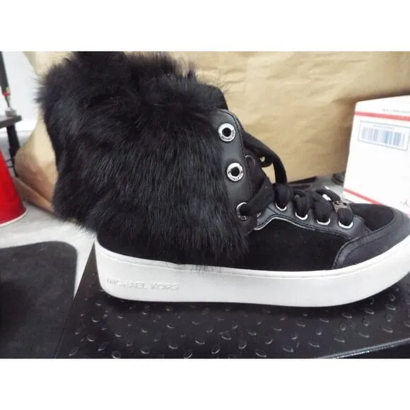 Michael Kors Black Nala Ankle Boots/sneakers Sz7