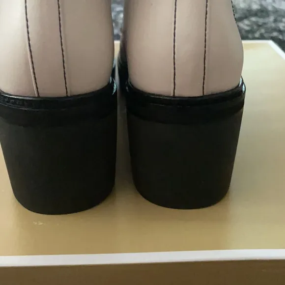 ❤️Michael Kors White Leather Combat Boots Retail $225 New!!
