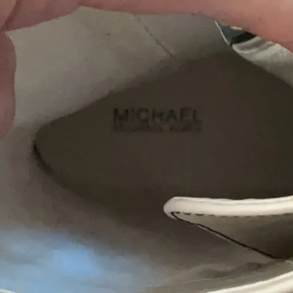 ❤️Michael Kors White Leather Combat Boots Retail $225 New!!